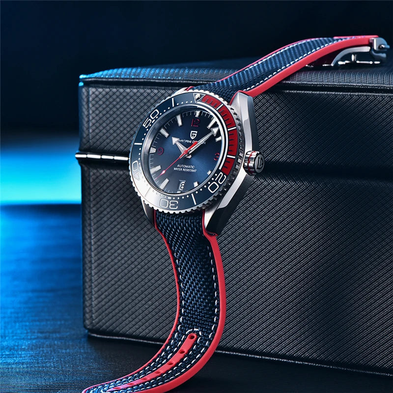 Luxury Men's Automatic Waterproof Watch Top Brand Sapphire Glass NH35A Movement Mechanical Watches Men