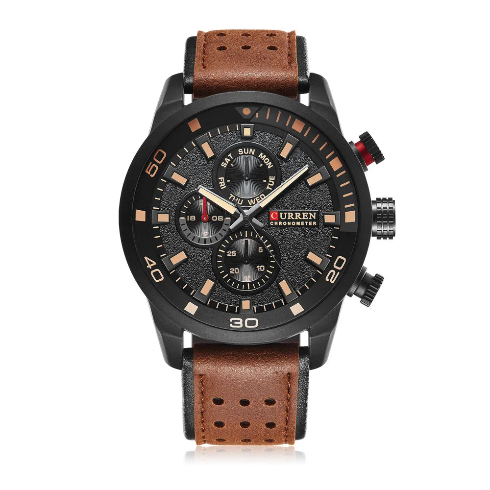 New design casual cool sport man clock military army business wrist quartz