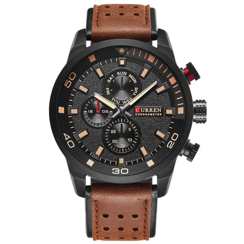 New design casual cool sport man clock military army business wrist quartz