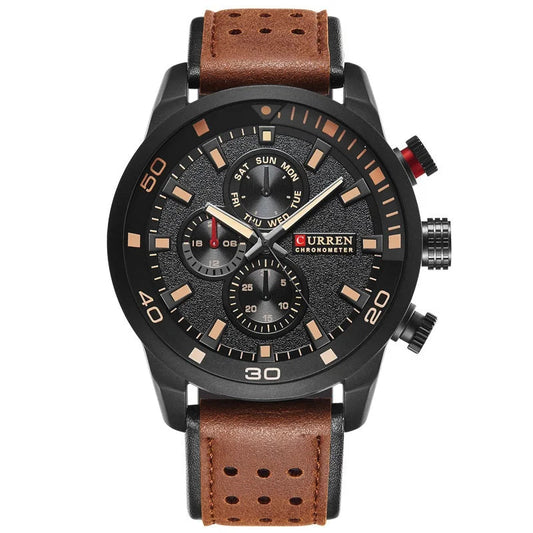 New design casual cool sport man clock military army business wrist quartz