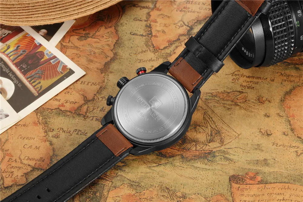New design casual cool sport man clock military army business wrist quartz