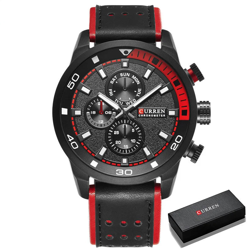 New design casual cool sport man clock military army business wrist quartz