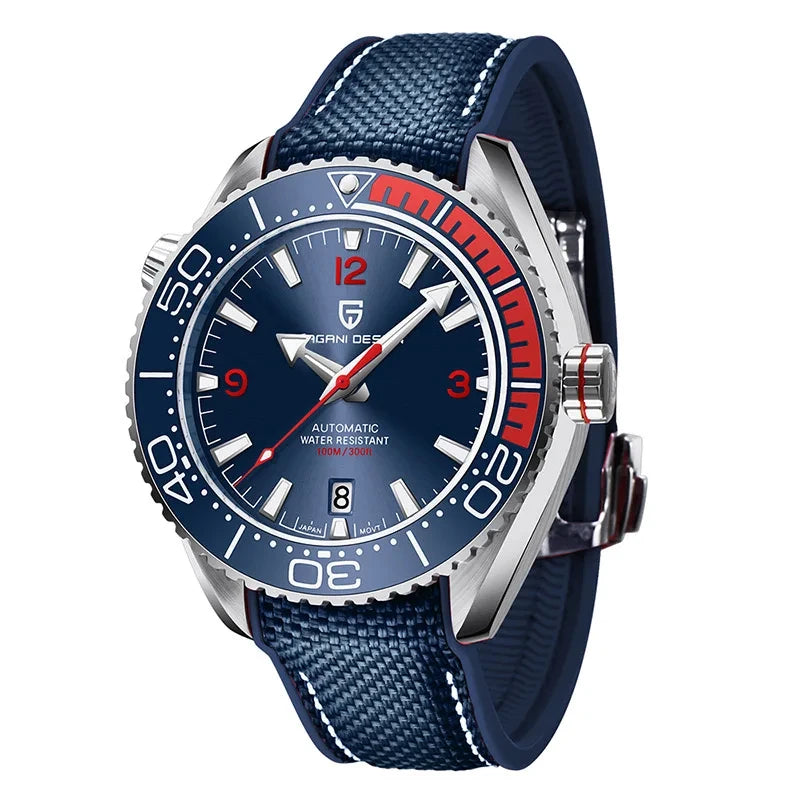 Luxury Men's Automatic Waterproof Watch Top Brand Sapphire Glass NH35A Movement Mechanical Watches Men