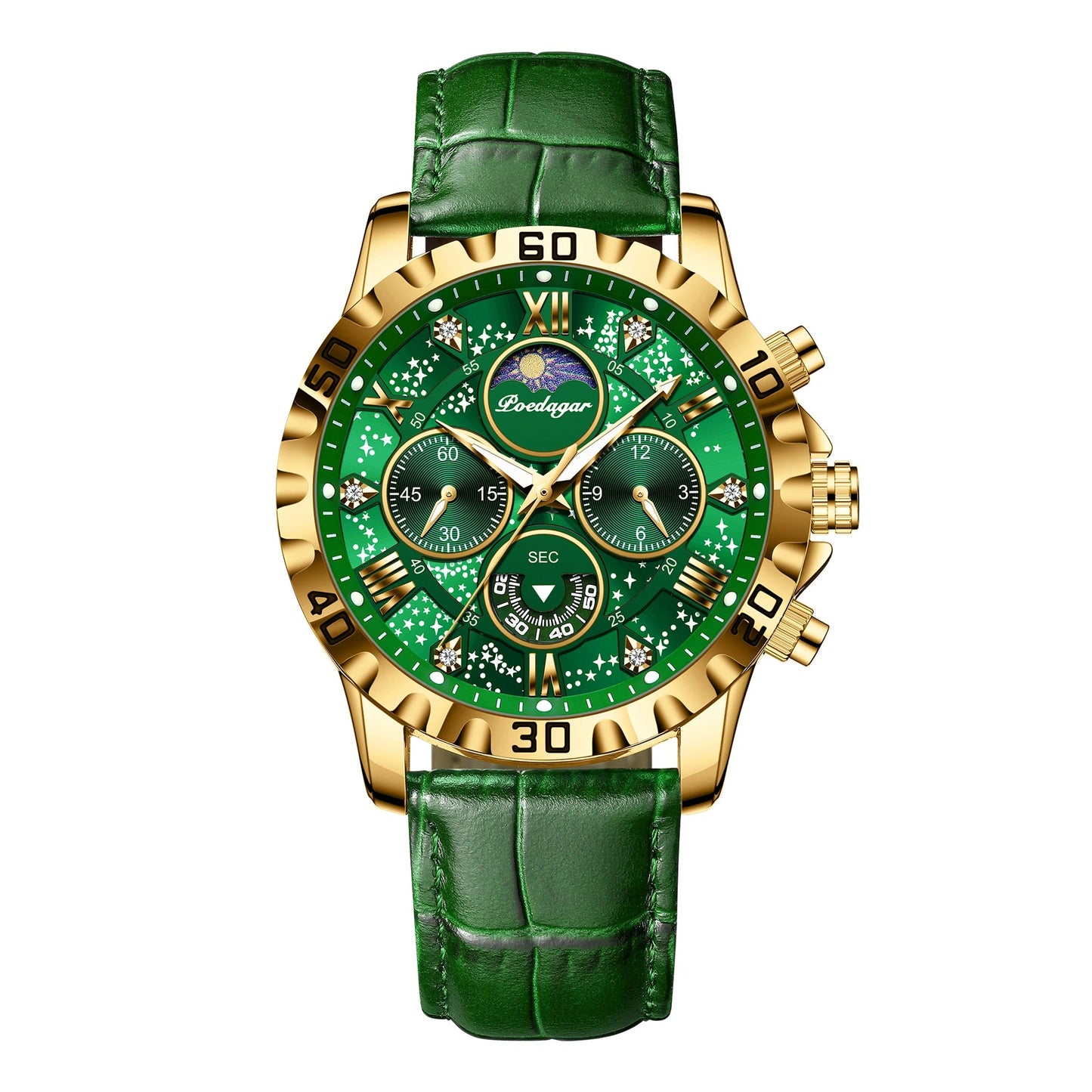 Luxury Man Watch Waterproof Luminous Chronograph Watch For Men