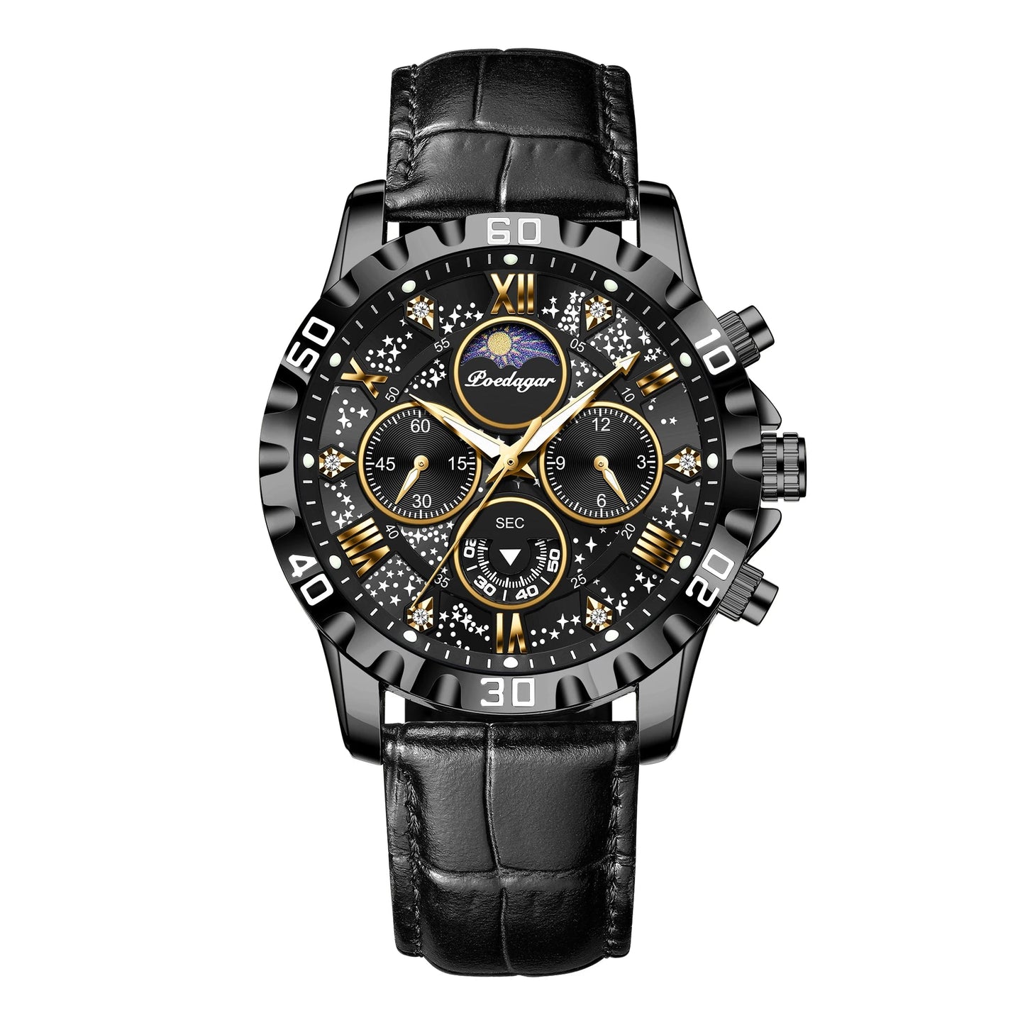 Luxury Man Watch Waterproof Luminous Chronograph Watch For Men