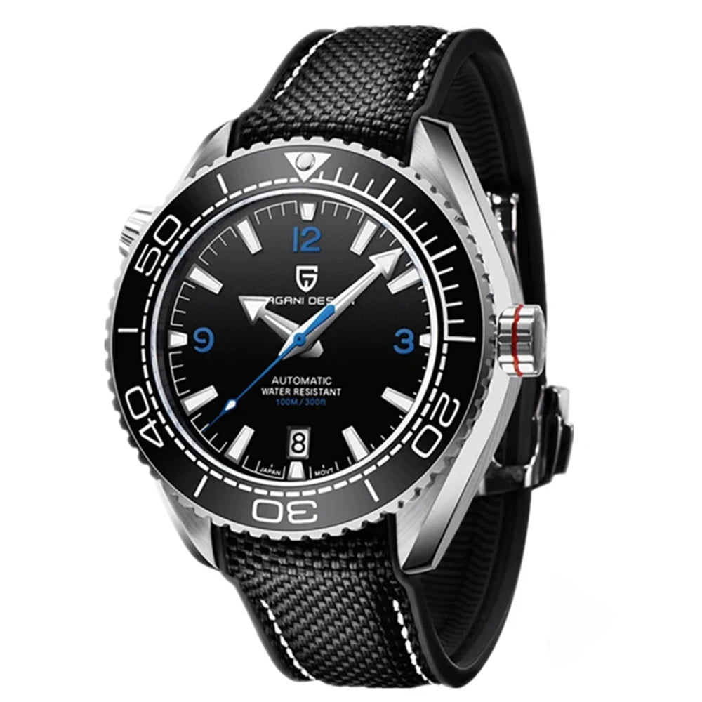 Luxury Men's Automatic Waterproof Watch Top Brand Sapphire Glass NH35A Movement Mechanical Watches Men
