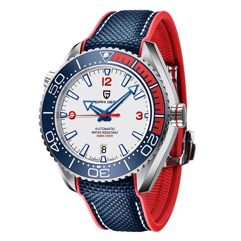Luxury Men's Automatic Waterproof Watch Top Brand Sapphire Glass NH35A Movement Mechanical Watches Men