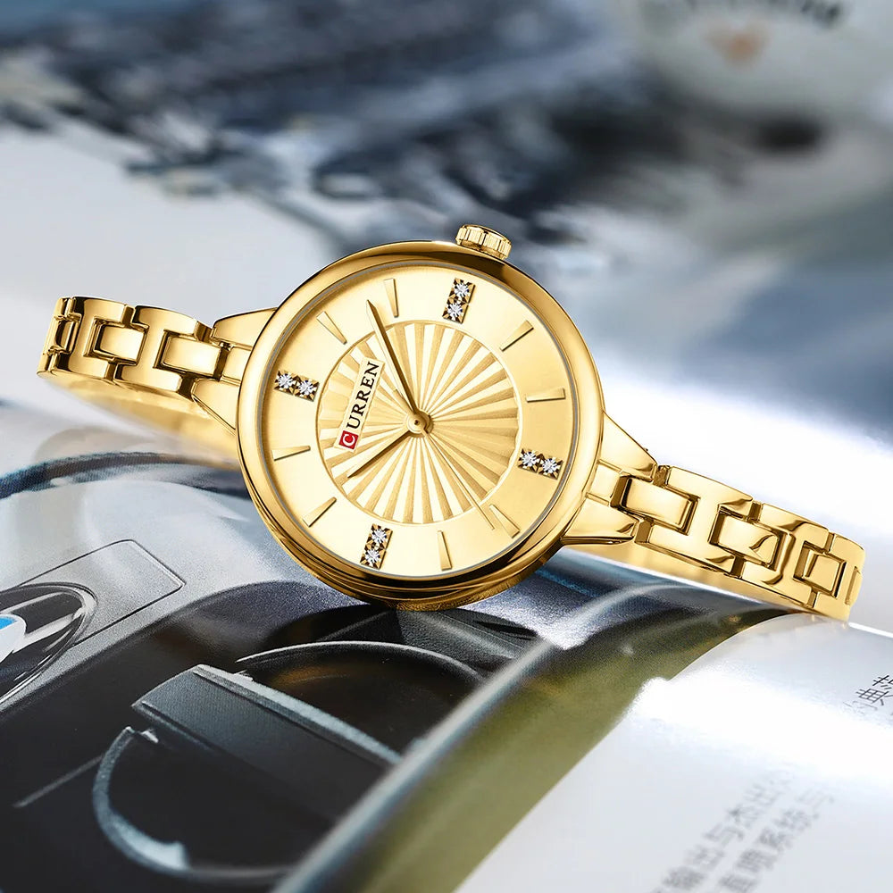 Luxury Women Bracelet Quartz Watches For Women Magnetic Watch Ladies Sports Dress Wrist Watch Clock