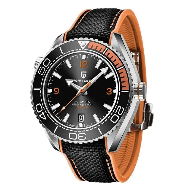 Luxury Men's Automatic Waterproof Watch Top Brand Sapphire Glass NH35A Movement Mechanical Watches Men
